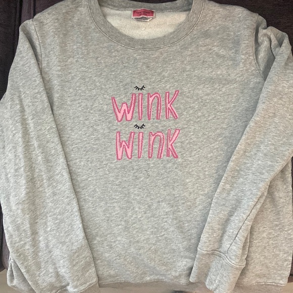 Kate Spade wink wink sweatshirt - Picture 2 of 9